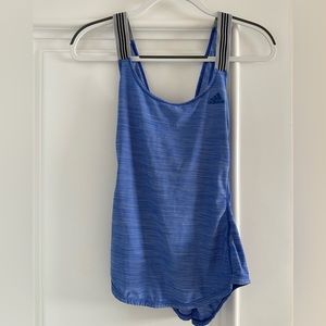 Adidas open back tank